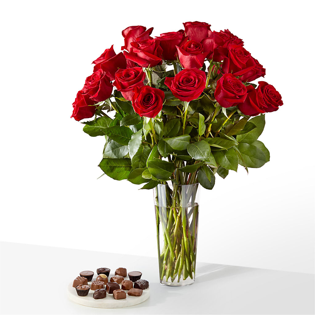 Romantic Long Stem Red Rose Bouquet Bundles – Flowers On Fourteenth, Washington DC