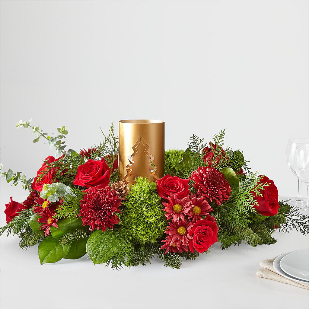 Toast the Season Centerpiece – Flowers On Fourteenth, Washington DC