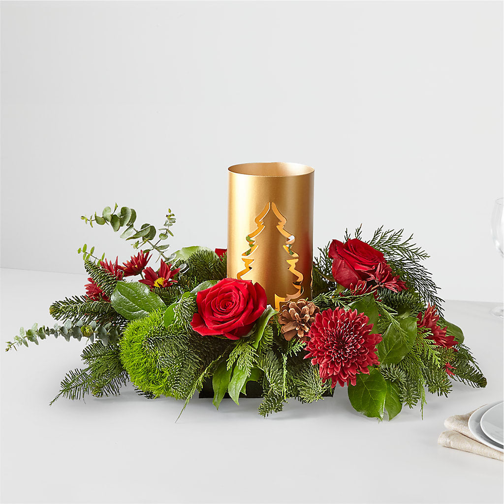 Toast the Season Centerpiece – Flowers On Fourteenth, Washington DC