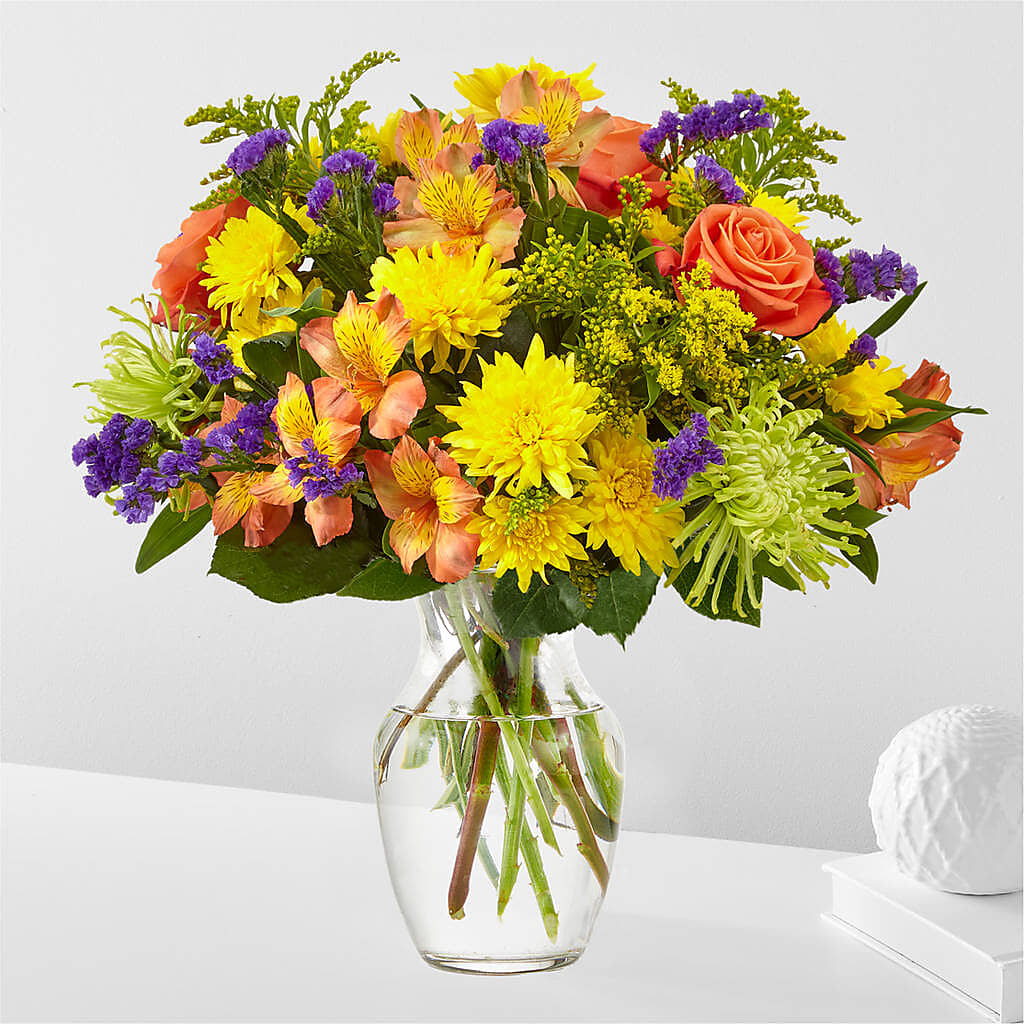 Marmalade Skies Bouquet – Flowers On Fourteenth, Washington DC