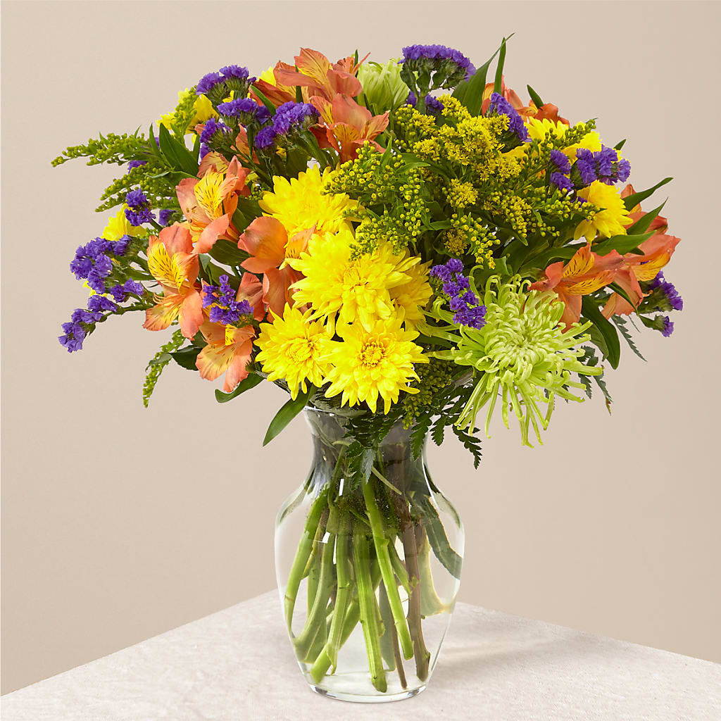 Marmalade Skies Bouquet – Flowers On Fourteenth, Washington DC