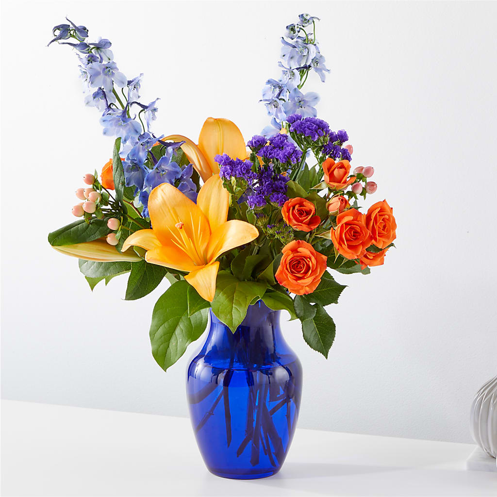 Radiant Citrus Bouquet – Flowers On Fourteenth, Washington DC