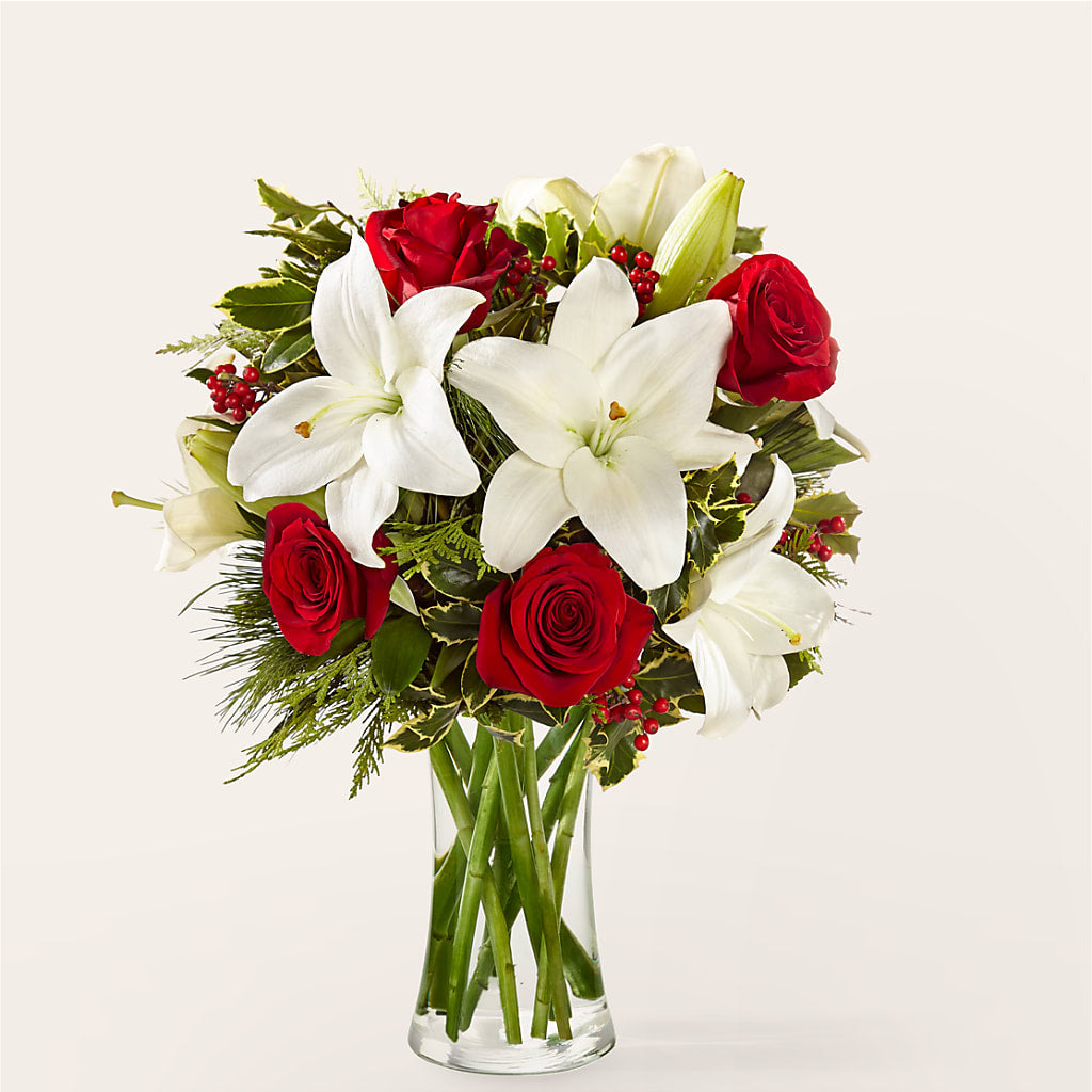 Sparkling Snowflakes Bouquet – Flowers On Fourteenth, Washington DC
