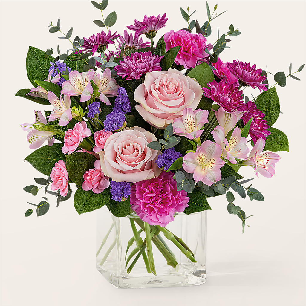 Rosy Radiance Bouquet – Flowers On Fourteenth, Washington DC
