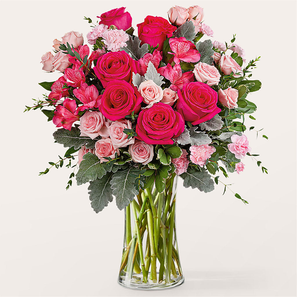 Tickled Pink Bouquet – Flowers On Fourteenth, Washington DC