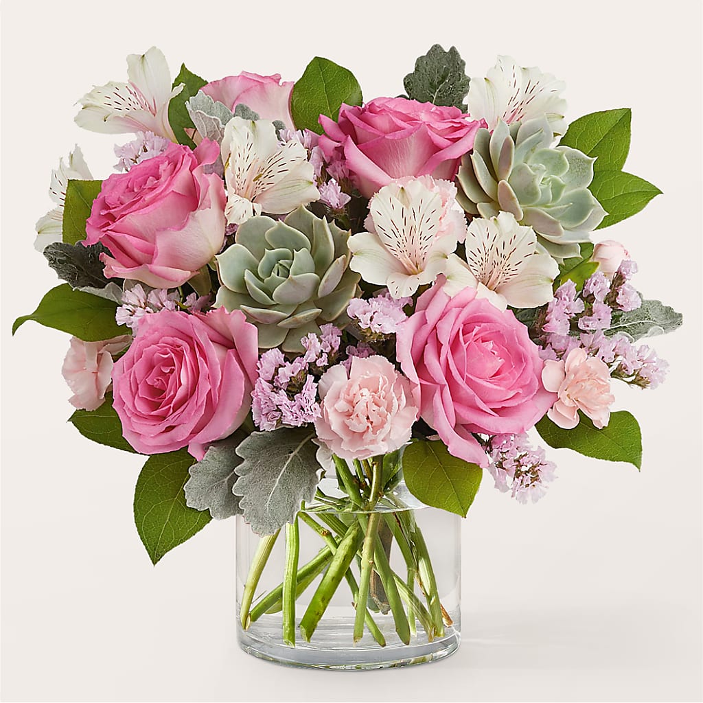 Dusty Rose Bouquet – Flowers On Fourteenth, Washington DC