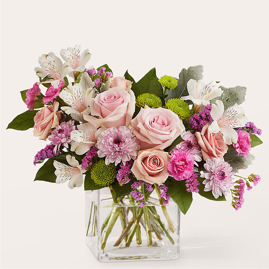 Pink Suede Bouquet – Flowers On Fourteenth, Washington DC
