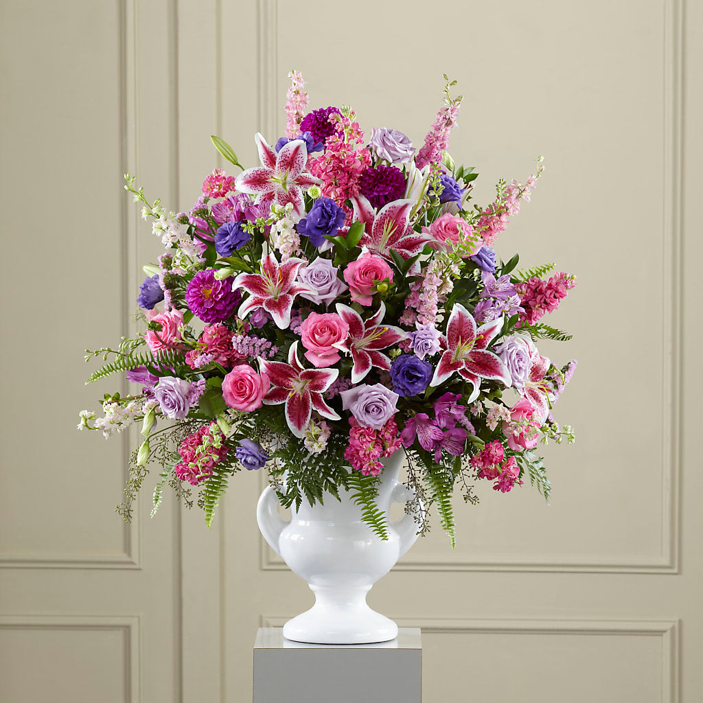 Peaceful Tribute Arrangement – Flowers On Fourteenth, Washington DC