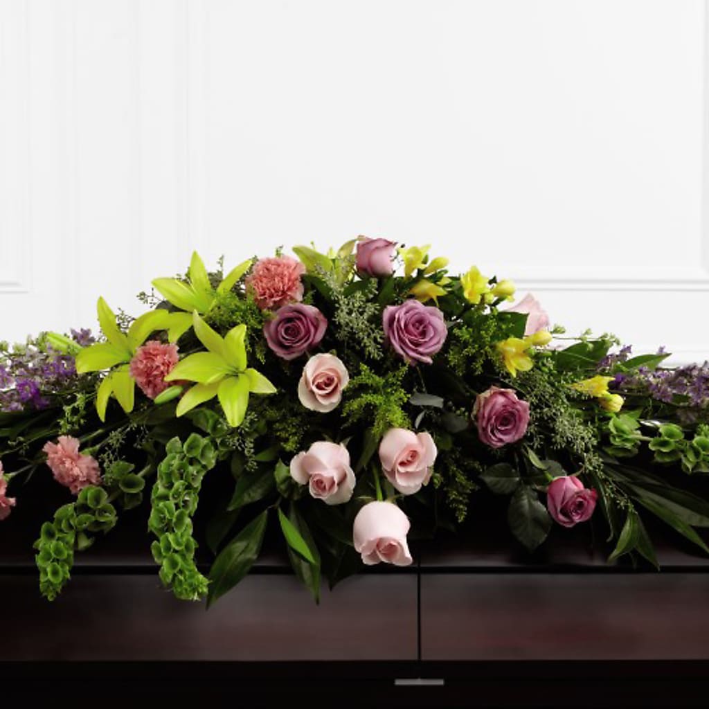 Forever Beloved Casket Spray – Flowers On Fourteenth, Washington DC