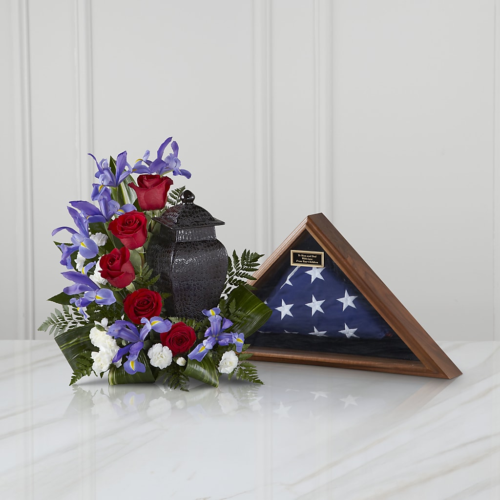 Patriotic Tribute Arrangement – Flowers On Fourteenth, Washington DC