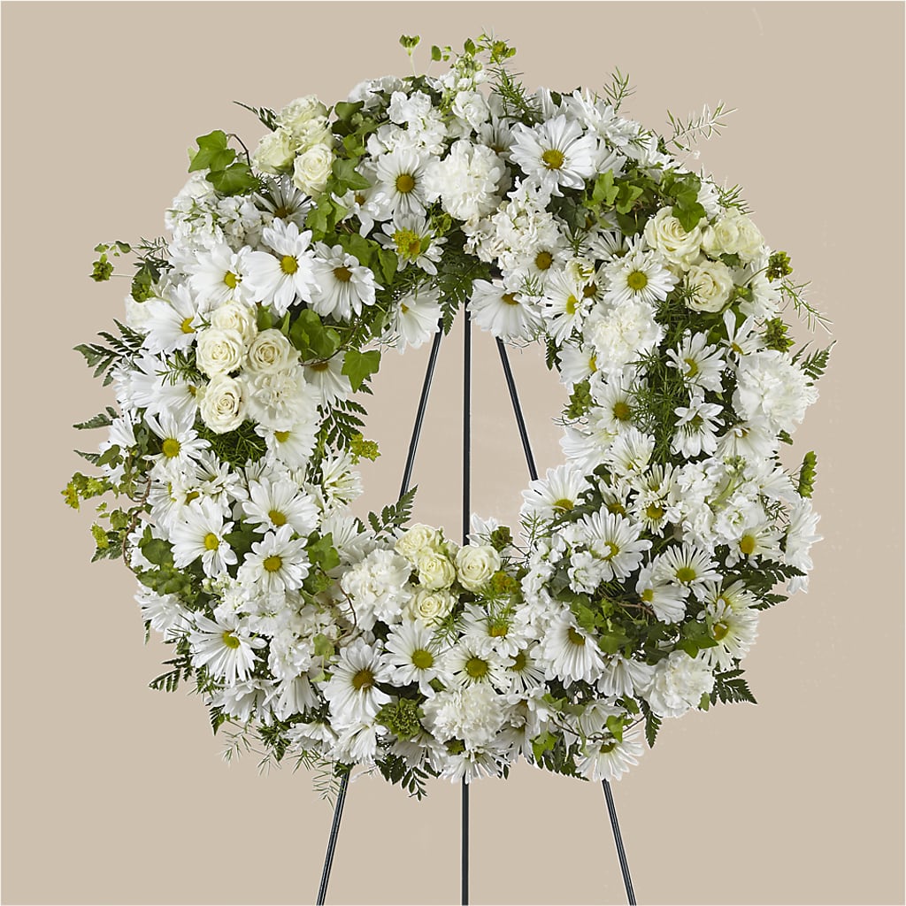 Faithful Wishes Wreath – Flowers On Fourteenth, Washington DC