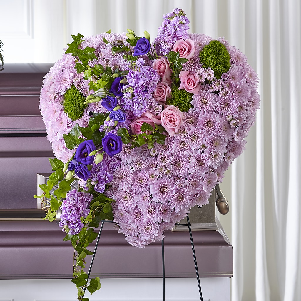 Treasured Love Standing Heart – Flowers On Fourteenth, Washington DC