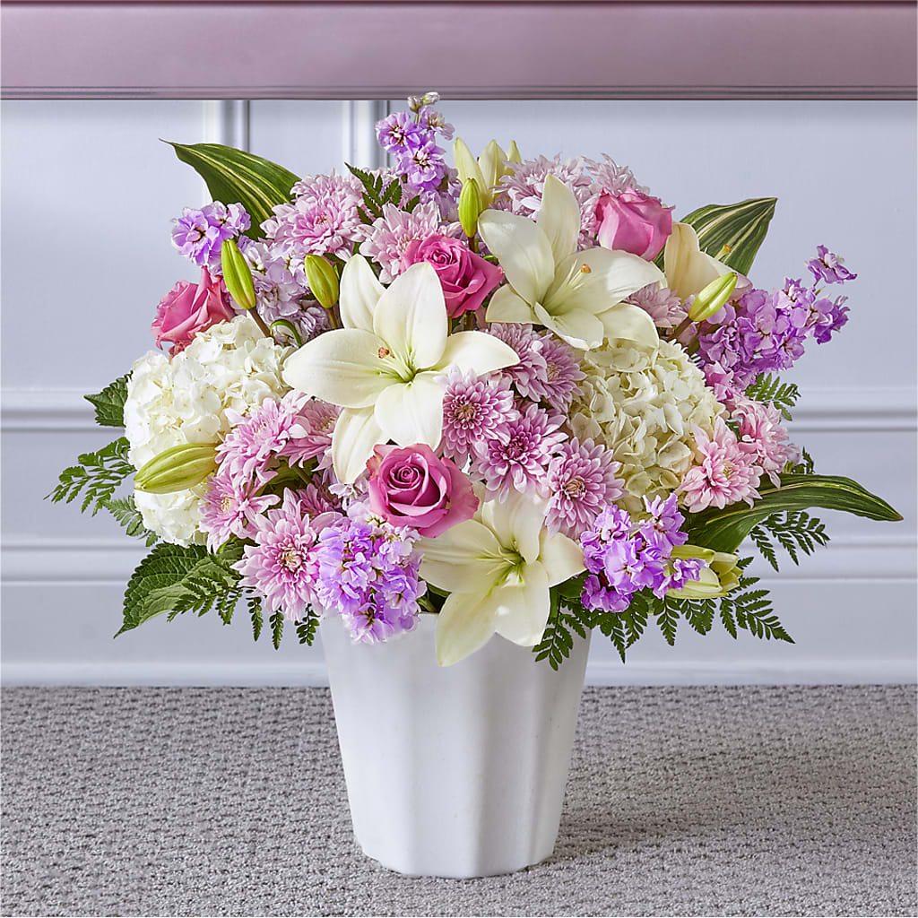 Heaven Sent Floor Basket – Flowers On Fourteenth, Washington DC