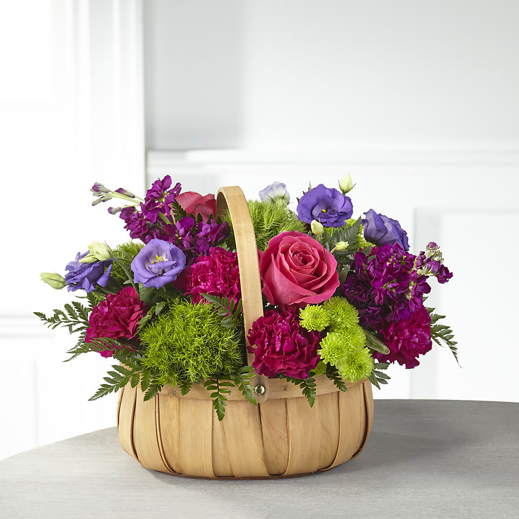 Serene Sanctuary Basket – Flowers On Fourteenth, Washington DC