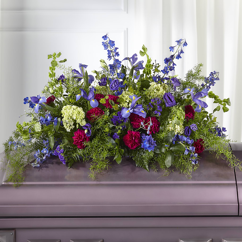 Always Treasured Casket Spray – Flowers On Fourteenth, Washington DC
