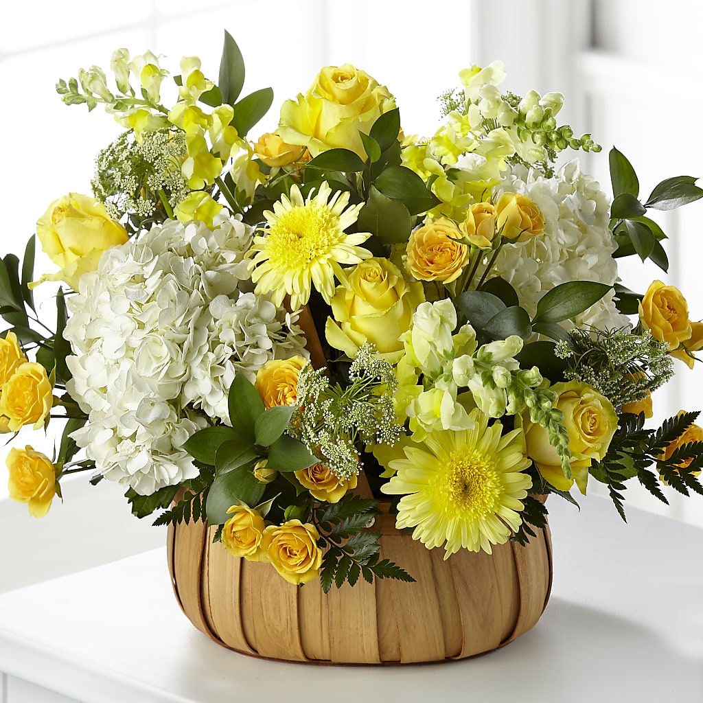 Rustic Remembrance Basket – Flowers On Fourteenth, Washington DC