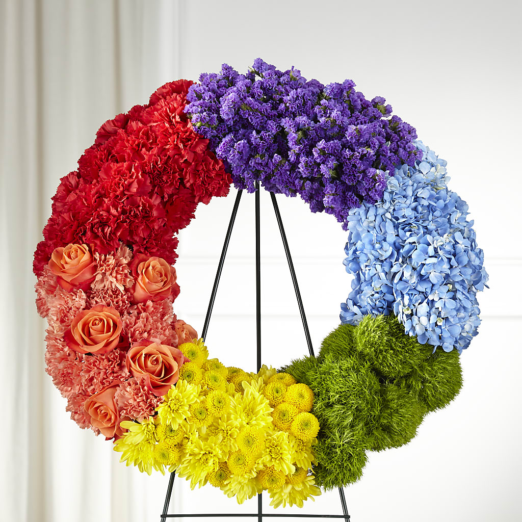 Circle of Love Wreath – Flowers On Fourteenth, Washington DC