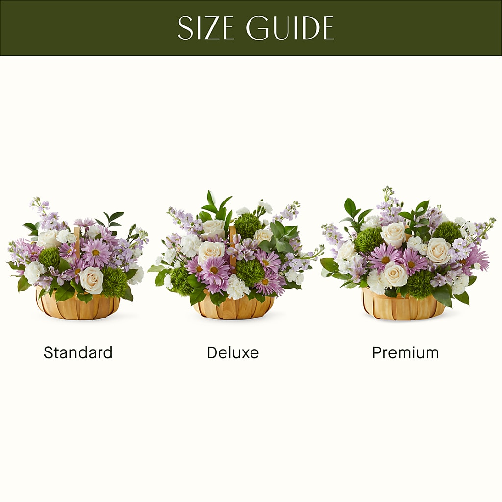 Peace & Love Basket – Flowers On Fourteenth, Washington DC