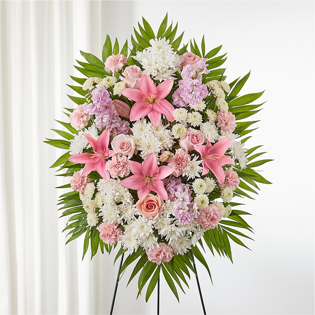 Offering Solace Standing Spray – Flowers On Fourteenth, Washington DC