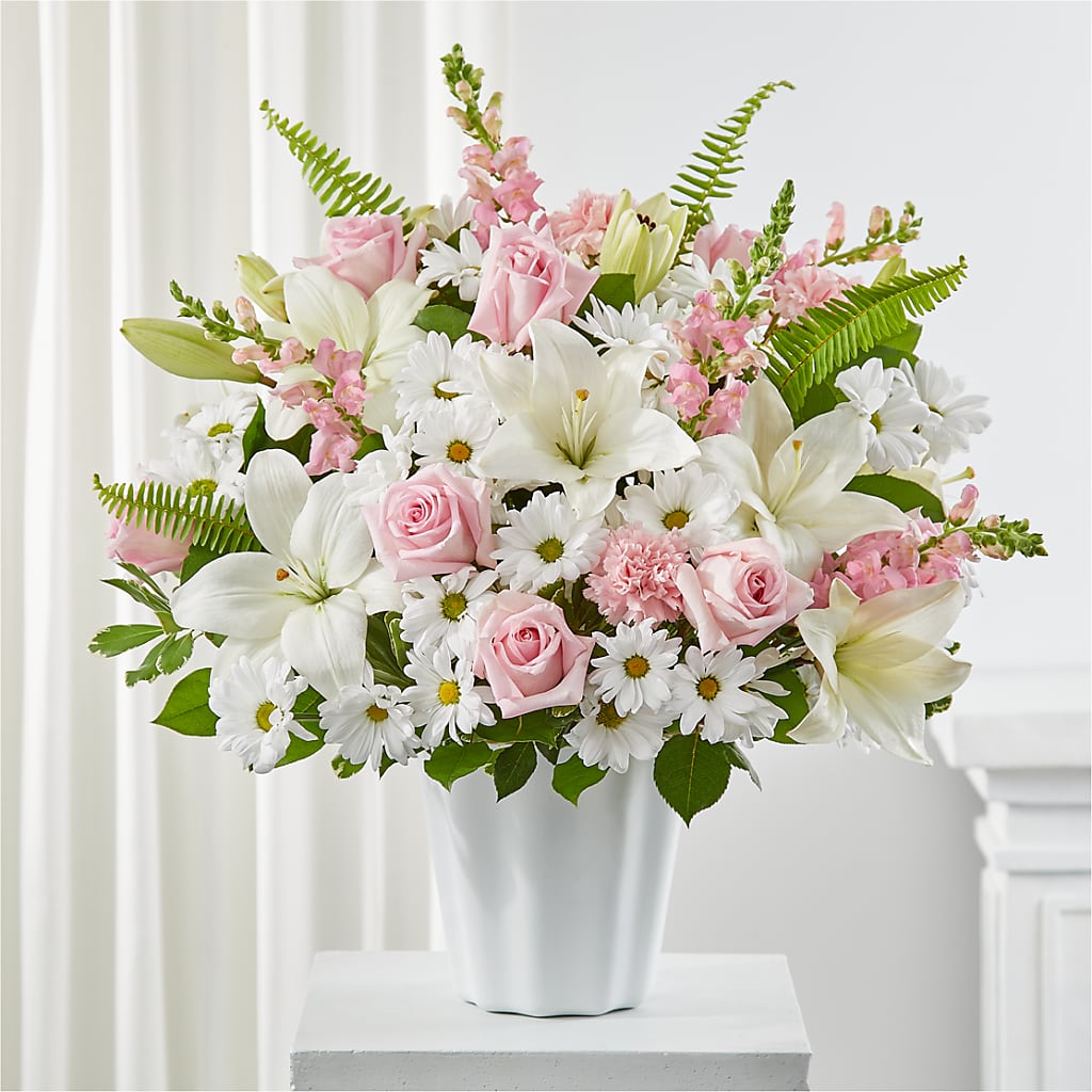 Soft Touch Tabletop Basket – Flowers On Fourteenth, Washington DC