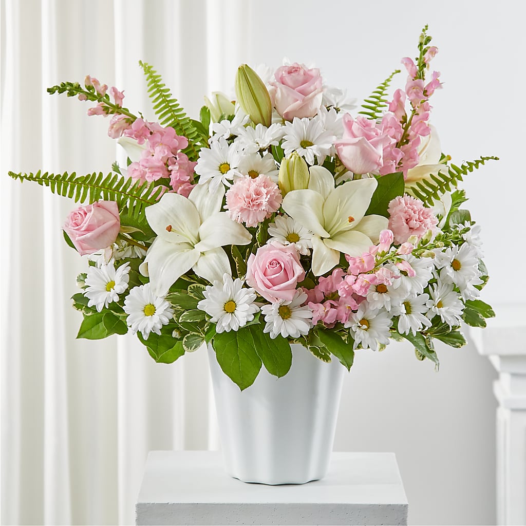 Soft Touch Tabletop Basket – Flowers On Fourteenth, Washington DC