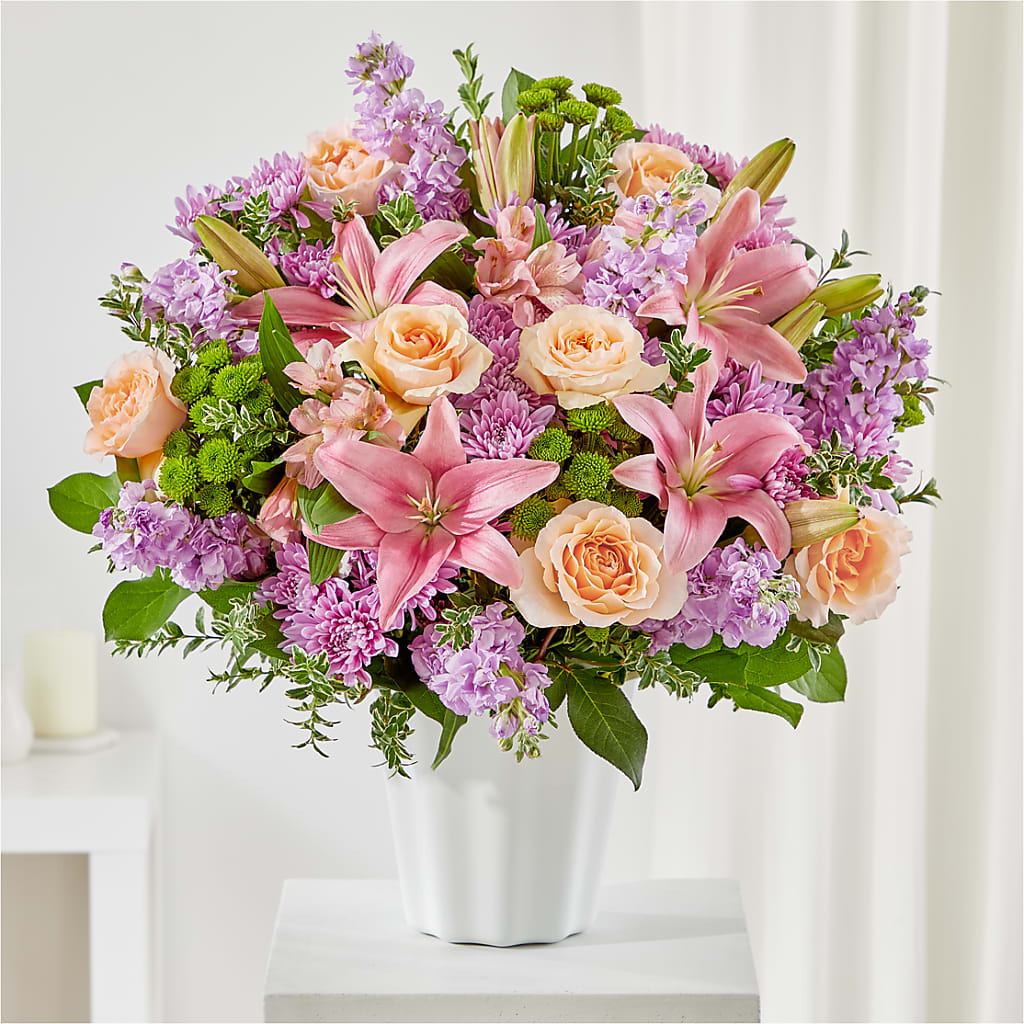 Supportive Embrace Tabletop Basket – Flowers On Fourteenth, Washington DC