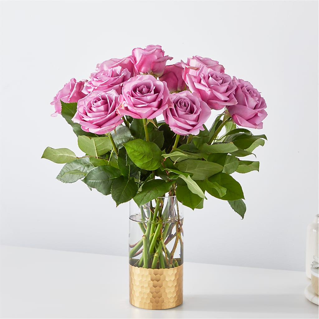 Secret Admirer Lavender Rose Bouquet – Flowers On Fourteenth, Washington DC