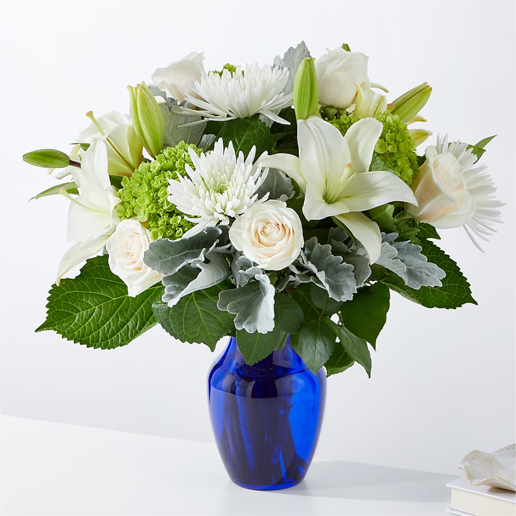 Snowy Dreams Bouquet – Flowers On Fourteenth, Washington DC