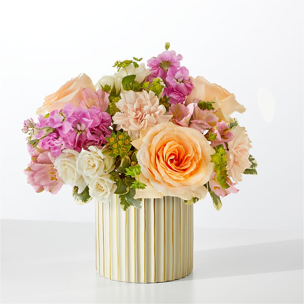 Paradise Bouquet with Ivory Vase – Flowers On Fourteenth, Washington DC
