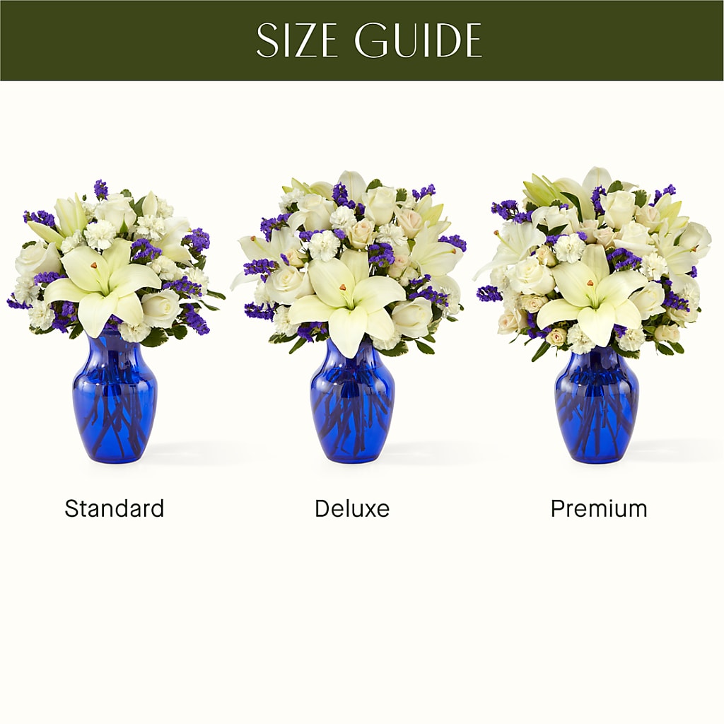 Sapphire Rush Bouquet – Flowers On Fourteenth, Washington DC
