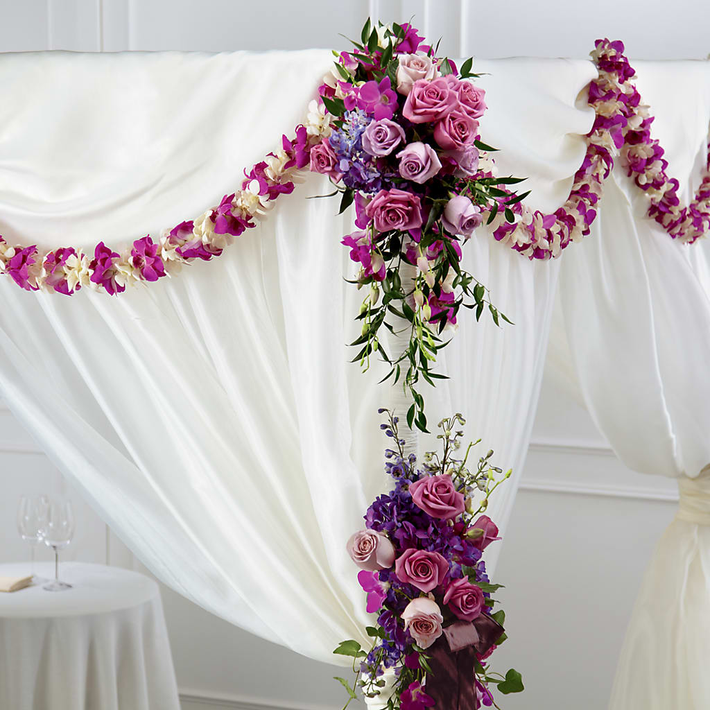 Color & Light Chuppah Decor – Flowers On Fourteenth, Washington DC