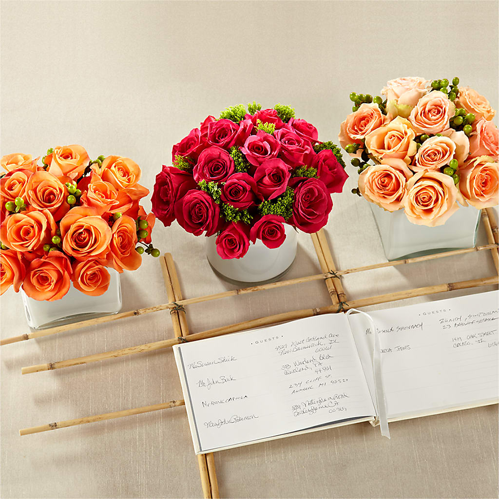 Dawn Rose Centerpiece – Flowers On Fourteenth, Washington DC
