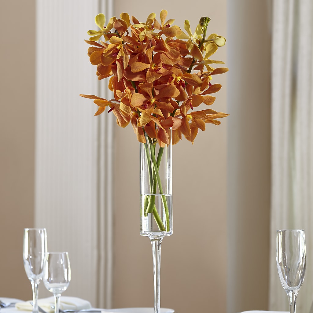 Orange Mokara Bouquet – Flowers On Fourteenth, Washington DC