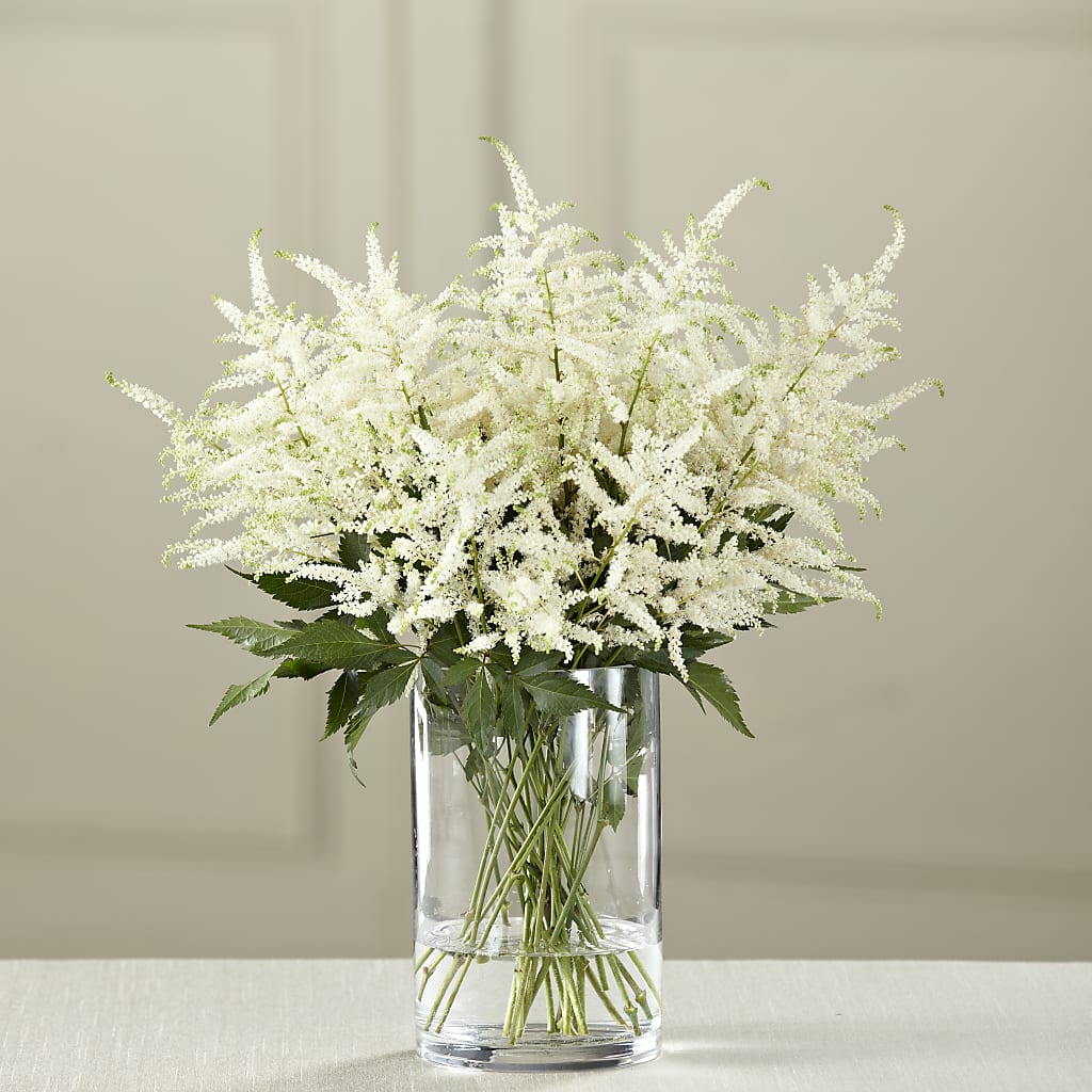 White Astilbe Bouquet – Flowers On Fourteenth, Washington DC
