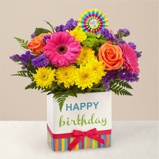 Birthday Brights Bouquet –  Flowers On Fourteenth, Washington DC
