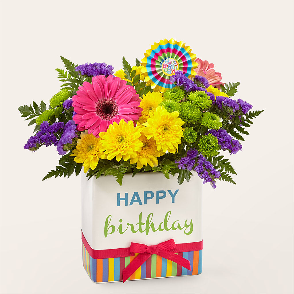 Birthday Brights Bouquet –  Flowers On Fourteenth, Washington DC
