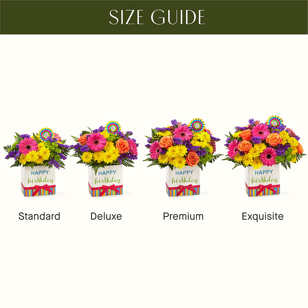 Birthday Brights Bouquet –  Flowers On Fourteenth, Washington DC
