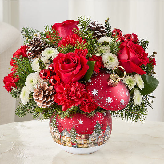 Christmas Carols Ornament –  Flowers On Fourteenth, Washington DC