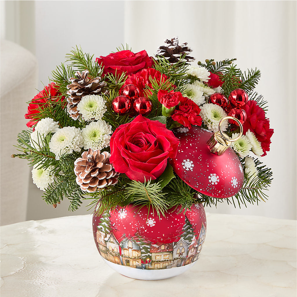 Christmas Carols Ornament –  Flowers On Fourteenth, Washington DC