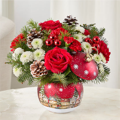 Christmas Carols Ornament –  Flowers On Fourteenth, Washington DC