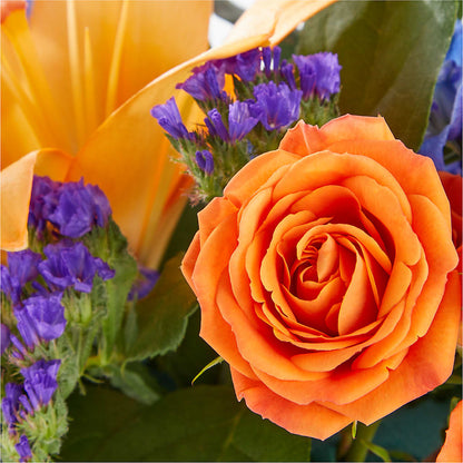 Radiant Citrus Box Bouquet –  Flowers On Fourteenth, Washington DC