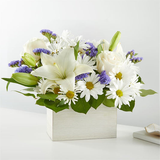 Beyond Blue Box Bouquet –  Flowers On Fourteenth, Washington DC