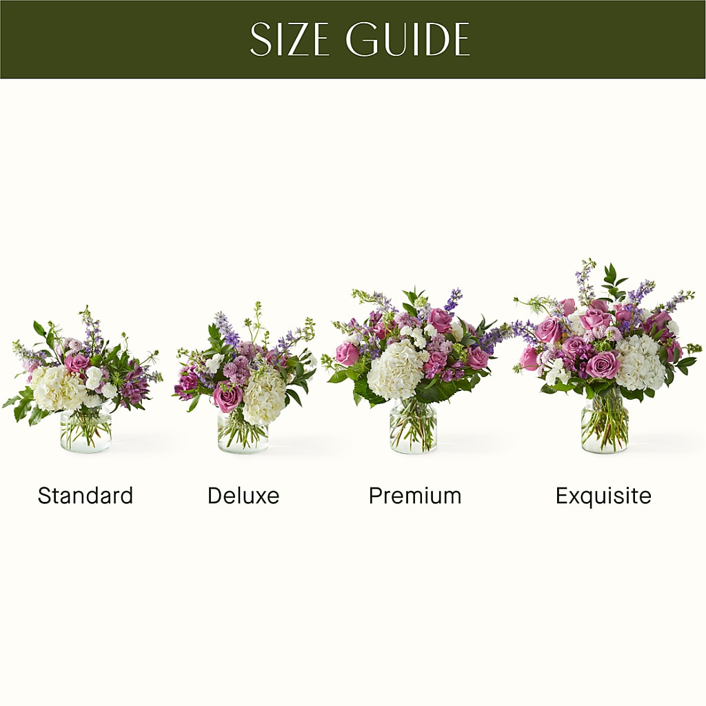 Violet Caress Bouquet –  Flowers On Fourteenth, Washington DC