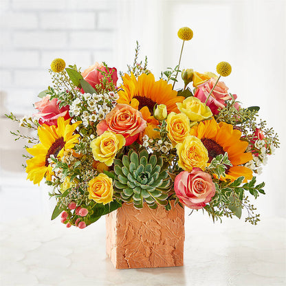 Sunflower Season Bouquet –  Flowers On Fourteenth, Washington DC