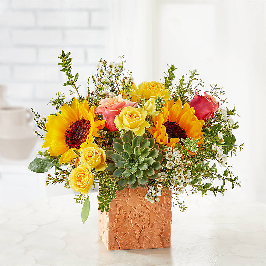 Sunflower Season Bouquet –  Flowers On Fourteenth, Washington DC