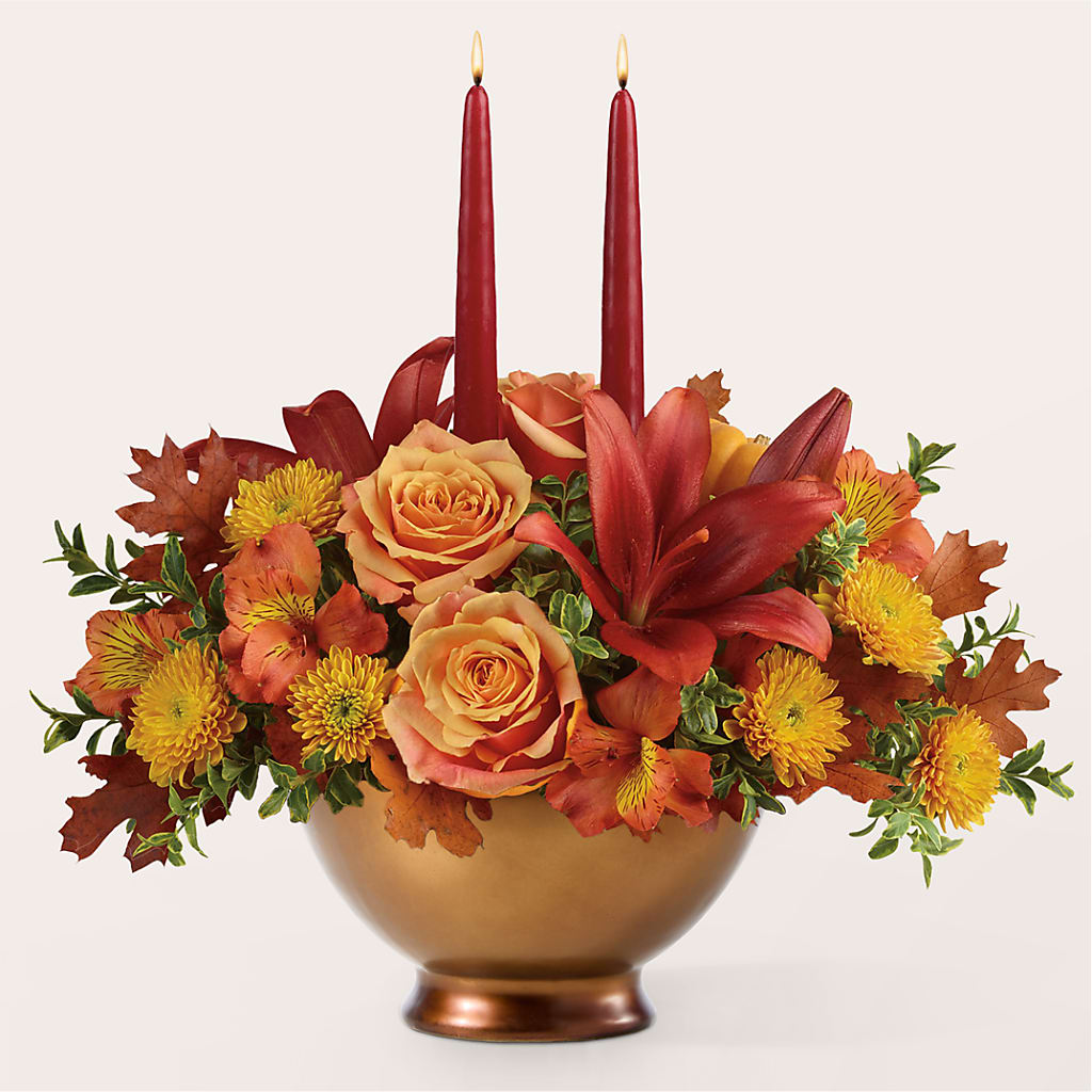 Harvest Table Centerpiece –  Flowers On Fourteenth, Washington DC