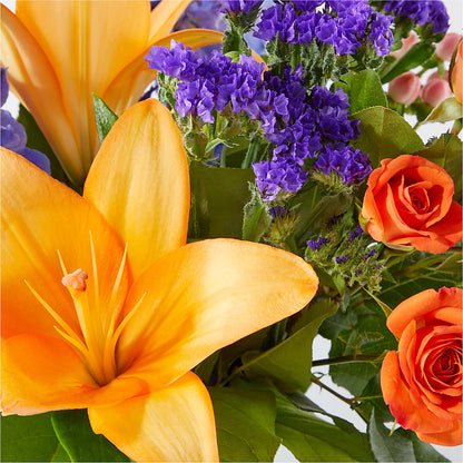 Radiant Citrus Bouquet –  Flowers On Fourteenth, Washington DC