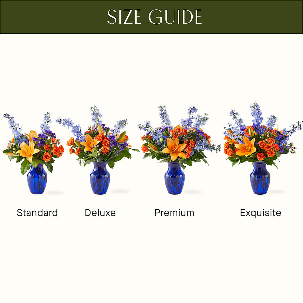 Radiant Citrus Bouquet –  Flowers On Fourteenth, Washington DC