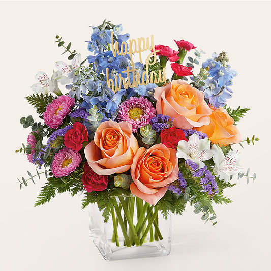 Birthday Bash Bouquet –  Flowers On Fourteenth, Washington DC