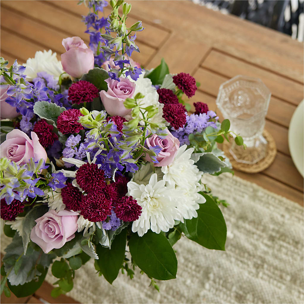 Violet Frost Bouquet –  Flowers On Fourteenth, Washington DC